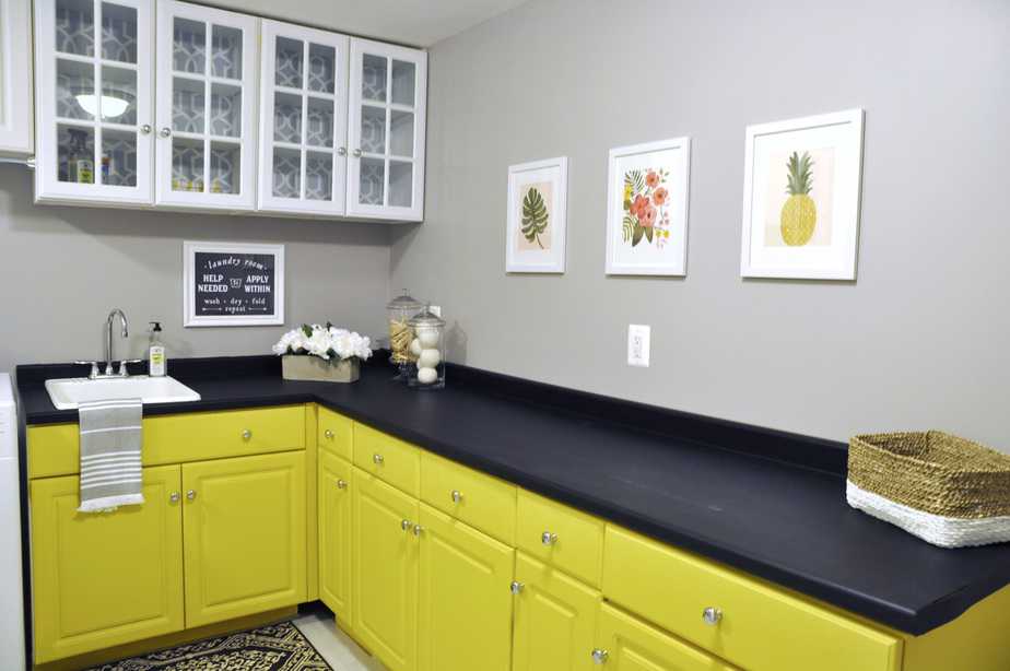 How To Paint Laminate Cabinets With