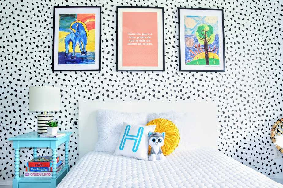 colorful girls bedroom makeover 3