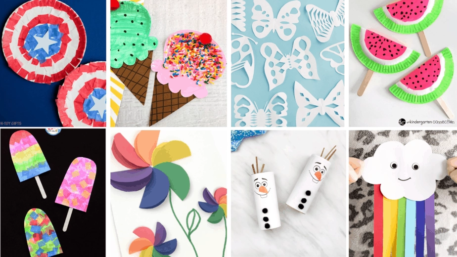 17 easy craft ideas for kids at home